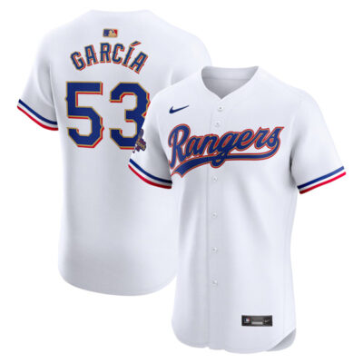 Adolis Garcia Texas Rangers 2024 Gold Collection Jersey - All Stitched