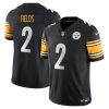 Justin Fields Pittsburgh Steelers Black Vapor F.U.S.E Limited Jersey - All Stitched