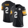 Justin Fields Pittsburgh Steelers Alternate Black Vapor F.U.S.E Limited Jersey - All Stitched