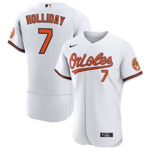 Jackson Holliday Baltimore Orioles White Home Jersey
