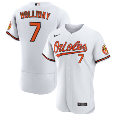 Jackson Holliday Baltimore Orioles White Home Jersey
