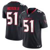 Will Anderson Jr Houston Texans Navy Vapor F.U.S.E Limited Jersey