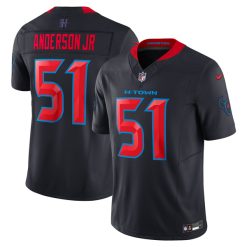 Will Anderson Jr Houston Texans 2nd Navy Vapor F.U.S.E Limited Jersey
