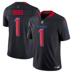 Stefon Diggs Houston Texans 2nd Navy Vapor F.U.S.E Limited Jersey