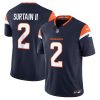 Patrick Surtain II Denver Broncos Navy Vapor F.U.S.E Limited Jersey - All Stitched