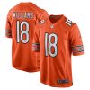 Caleb Williams Chicago Bears Orange Game Jersey - All Stitched