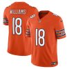 Caleb Williams Chicago Bears Orange Vapor F.U.S.E Limited Jersey - All Stitched