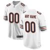 Custom Chicago Bears White Game Jersey - All Stitched