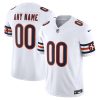 Custom Chicago Bears White Vapor F.U.S.E Limited Jersey - All Stitched