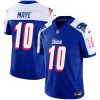 Drake Maye New England Patriots 1996 Throwback Stitched Jersey - Alternate Royal