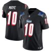 Drake Maye New England Patriots 1996 Throwback Stitched Jersey - Black