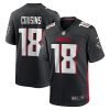 Kirk Cousins Atlanta Falcons Black Game Jersey - All Stitched