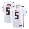 Drake London Atlanta Falcons White Game Jersey - All Stitched