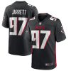 Grady Jarrett Atlanta Falcons Black Game Jersey - All Stitched