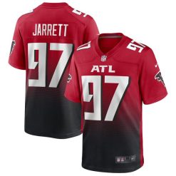 Grady Jarrett Atlanta Falcons Red Game Jersey - All Stitched