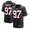 Grady Jarrett Atlanta Falcons Black Throwback Game Jersey - All Stitched
