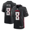Kyle Pitts Atlanta Falcons Black Game Jersey - All Stitched