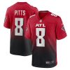 Kyle Pitts Atlanta Falcons Red Game Jersey - All Stitched