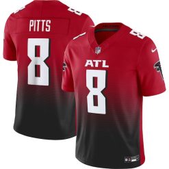 Kyle Pitts Atlanta Falcons Red Vapor F.U.S.E Limited Jersey - All Stitched