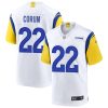 Blake Corum Los Angeles Rams White Game Jersey - All Stitched