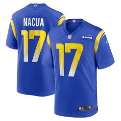Puka Nacua Los Angeles Rams Royal Game Jersey - All Stitched