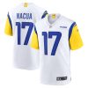 Puka Nacua Los Angeles Rams White Game Jersey - All Stitched
