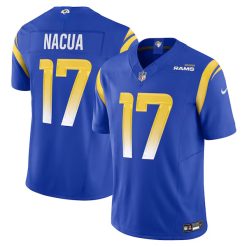 Puka Nacua Los Angeles Rams Royal Vapor F.U.S.E Limited Jersey - All Stitched