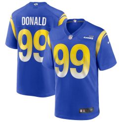 Aaron Donald Los Angeles Rams Royal Game Jersey - All Stitched