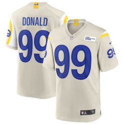 Aaron Donald Los Angeles Rams Bone Game Stitched Jersey