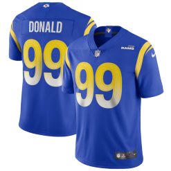 Aaron Donald Los Angeles Rams Royal Vapor Limited Jersey - All Stitched