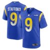 Matthew Stafford Los Angeles Rams Royal Game Jersey - All Stitched