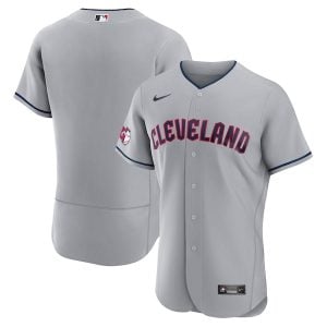 Cleveland Guardians Grey Away Jersey - All Stitched
