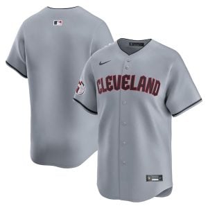 Cleveland Guardians Grey Away Limited Jersey - All Stitched