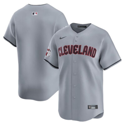 Cleveland Guardians Grey Away Limited Jersey - All Stitched
