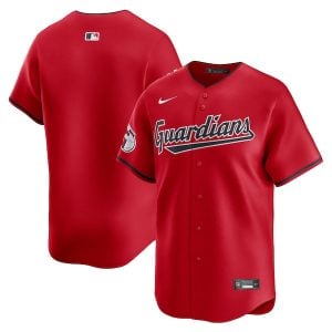 Cleveland Guardians Red Limited Jersey - All Stitched