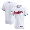 Cleveland Guardians White Elite Jersey - All Stitched
