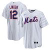 Francisco Lindor New York Mets White Jersey - All Stitched