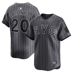 Pete Alonso New York Mets 2024 City Connect Jersey - All Stitched