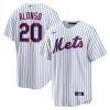 Pete Alonso New York Mets White Home Jersey - All Stitched