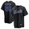 Pete Alonso New York Mets Black Jersey - All Stitched