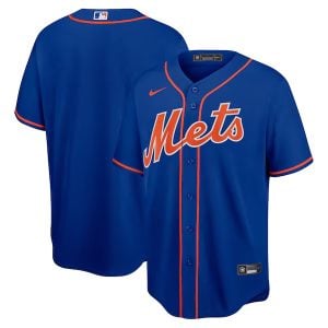 New York Mets Royal Big and Tall Jersey - All Stitched