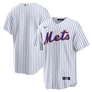 New York Mets White Home Jersey - All Stitched