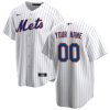 Custom New York Mets White Home Jersey - All Stitched