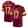 Terry McLaurin Washington Commanders Burgundy Game Stitched Jersey