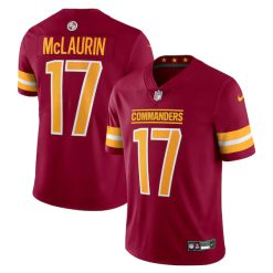 Terry McLaurin Washington Commanders Burgundy Vapor Limited Stitched Jersey