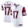 Terry McLaurin Washington Commanders White Vapor Limited Stitched Jersey