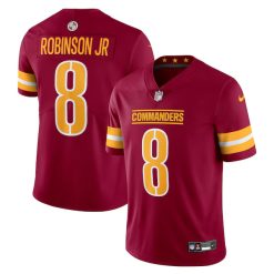 Brian Robinson Jr Washington Commanders Burgundy Vapor Limited Stitched Jersey