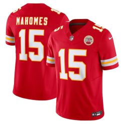 Patrick Mahomes Kansas City Chiefs Red Vapor F.U.S.E Limited Stitched Jersey
