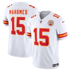 Patrick Mahomes Kansas City Chiefs White Vapor F.U.S.E Limited Stitched Jersey