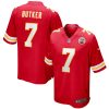 Harrison Butker Kansas City Chiefs Red Game Stitched Jersey